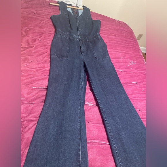 Idyllwind Pants & Jumpsuits Idyllwind Jean Jumpsuit Poshmark